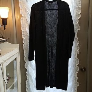 🔥 LUCKY BRAND Long Black Sweater - XL
